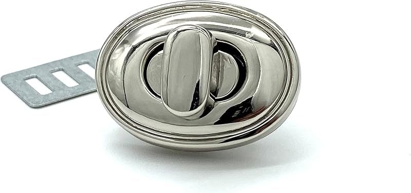 Oval Twist Turn Lock Clasp Purse Closure Lock Zinc alloying for Purse Bag Wallet Clutch Making