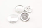 Size 45 Cover Buttons, Buttons to Cover,Self Cover Buttons with Wire Eye Wire Back and Assembly Tools,Wholesale