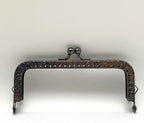 Rectangle Sew-In Kiss-Lock Purse Frame, 5" x 2 1/4" (12.5 x 5.5 cm)