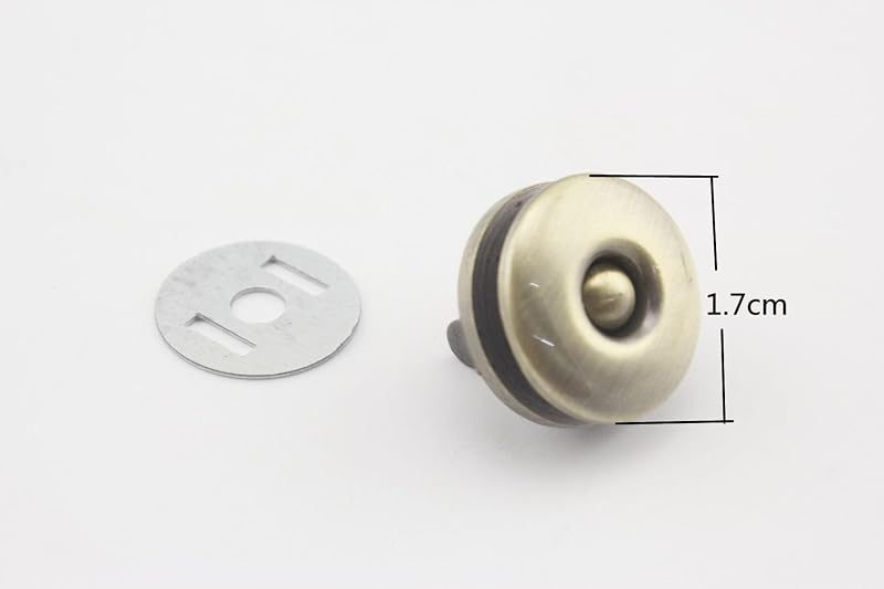 Flower and Round Shape Magnetic Snaps Bag Button Purse Magnetic Snaps Button, 1 Pieces per lot - Round Magnetic Snap