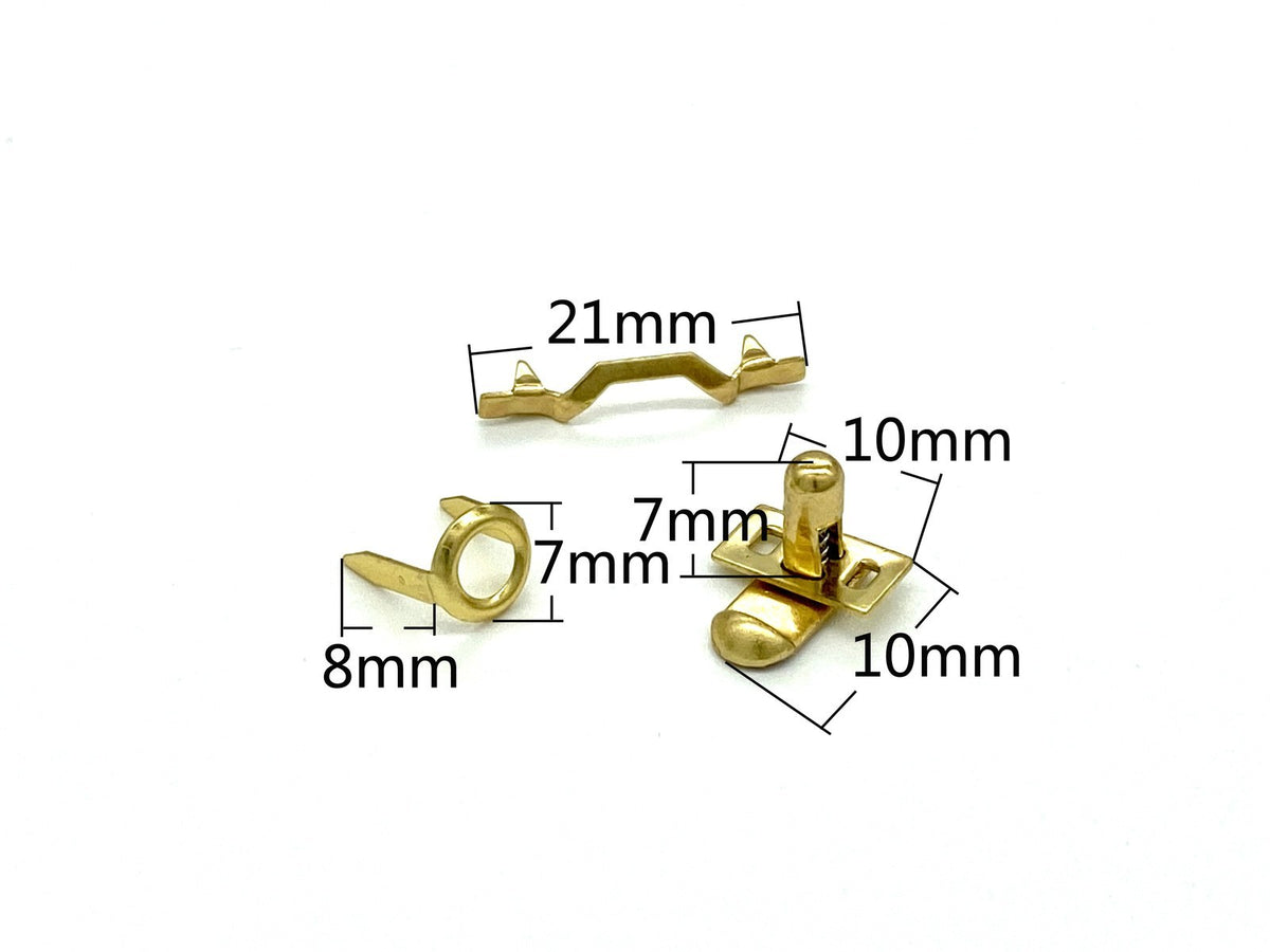 Jewelry Box Push-Button Latch Lock