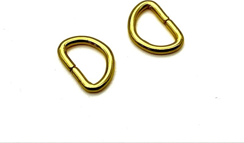 D Shape Rings Semi-Circular D ring buckles Non-Welded / iron for webbing straps bags purse belt Dog Collars hardware…