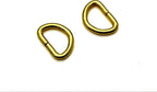 D Shape Rings Semi-Circular D ring buckles Non-Welded / iron for webbing straps bags purse belt Dog Collars hardware…