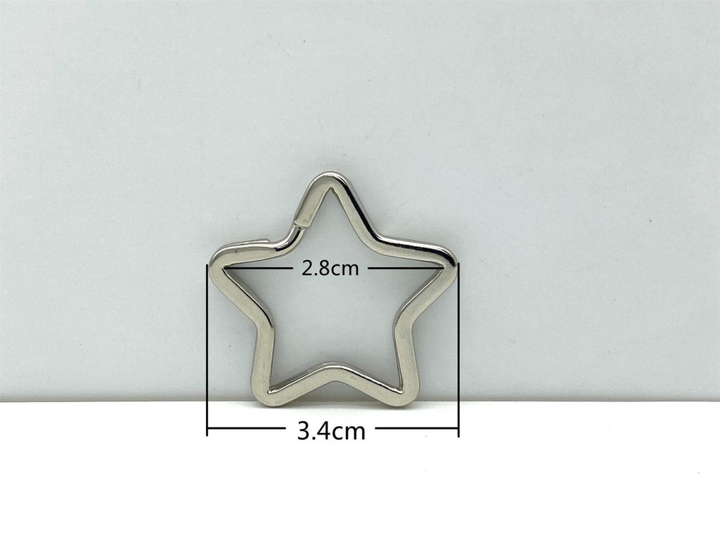 Star-Shaped Split Key Ring