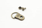 Rivet-On D-Loop Strap Anchor Clip (20mm)