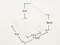 7.5cm width 1 tiers Clear Display stand for craft show Purse wallet clutch holder display stand