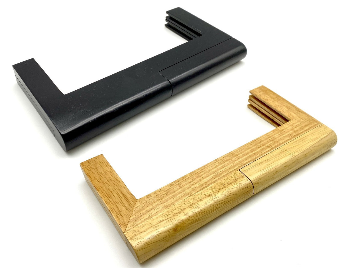 Rectangle Wood Purse Frame, 10" (25 cm) - Solid Colour