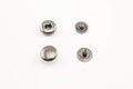 Solid Brass snap Fastener Buttons Washable Press Stud for Sewing Leather Craft Clothing - Ring-Spring Snap Button