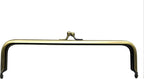 Rectangle Glue-In Kiss-Lock Purse Frame, 7" x 2" (18 x 5 cm)