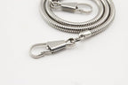 Custom Personalized Bag Purse Snake Chain Strap Handles Replacement Extender / Nickel