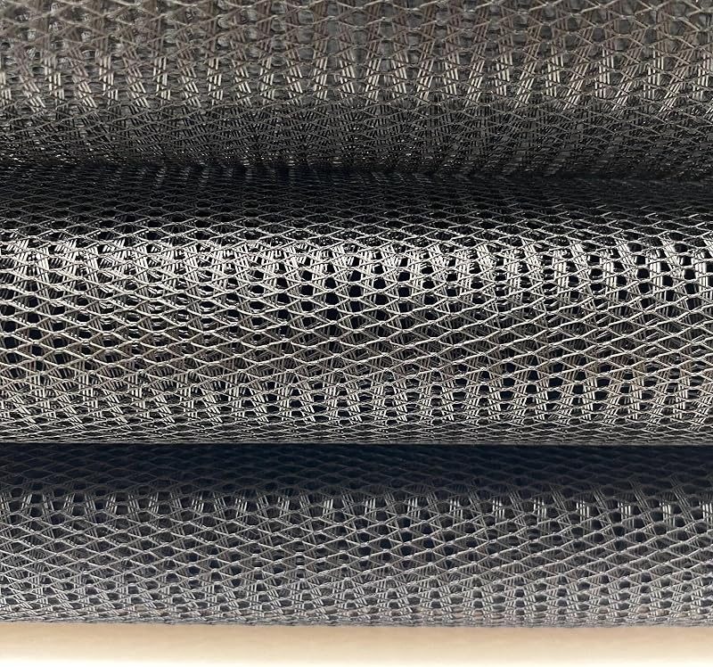 Trucker Hat Mesh Fabric, Structured Netting for Caps, Bags and Crafts #