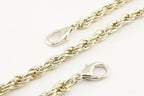 Custom Personalized Bag Purse Rope Chain Strap Handles Replacement Extender / Light Gold