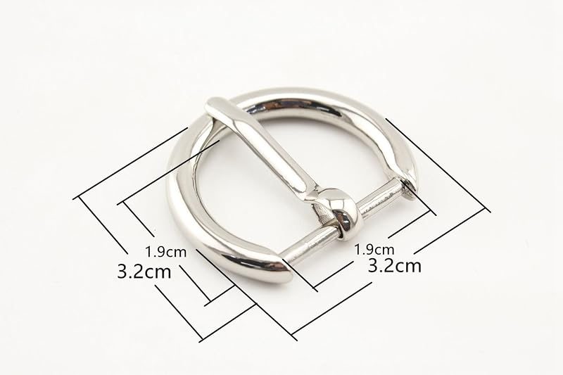 Zinc alloying D ring pin Belt strap Buckle Loops Clasp for bag purse Leather Belts Crafts Accessories