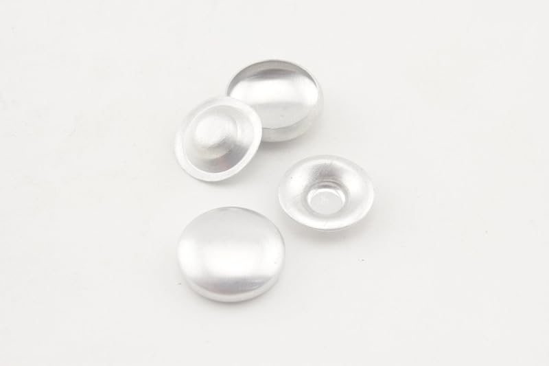 Buttons to Cover Aluminium Fabric Self Cover Button Kit with Flat Back Wholesale Size 20 Diameter