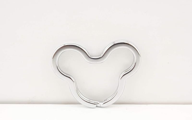 Mouse-Head Split Key Ring