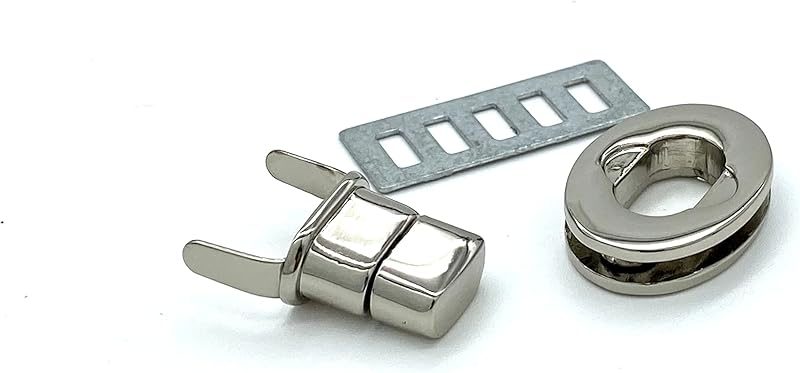 Oval Twist Turn Lock Clasp Purse Closure Lock Zinc alloying for Purse Bag Wallet Clutch Making