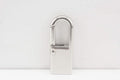 Flat Webbing End Push-Gate Hook
