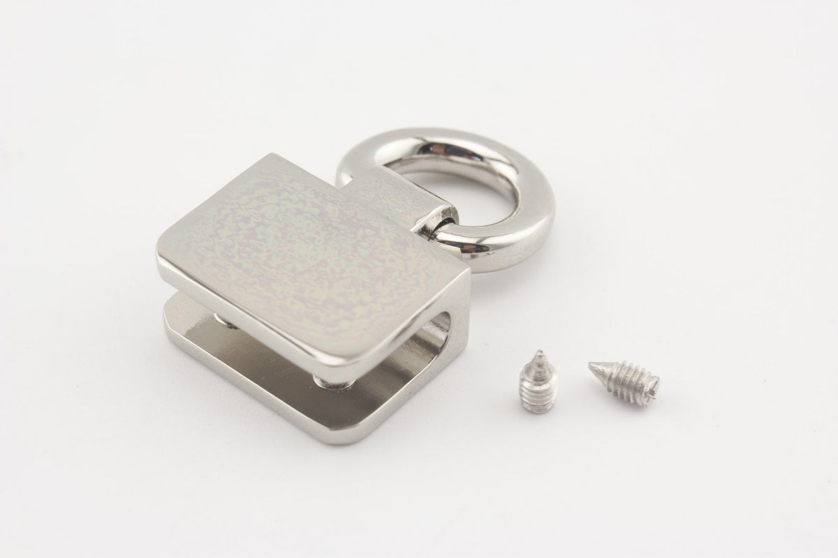 Edge Wallet Clutch Chain Strap Connector Anchor Clip with D Ring