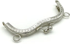 Sew-In Kiss-Lock Purse Frame, 4 5/16" x 1 3/4" (11 x 4.5 cm)