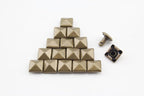 Pyramid Rivet / Double Cap, Purse Rivets Studs Spots for Leather Bag Making Clothing Shoes - Pyramid Stud