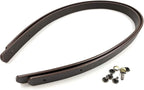 Rivet on Genuine Leather Shoulder Handbag Purse Strap Handles for Purse Bag Making Replacement