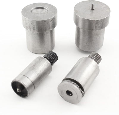 Snap Fastener Buttons Setter Tools Kit Hand Punch Tools/Hand Press Dies for Fabric Leather Clothing