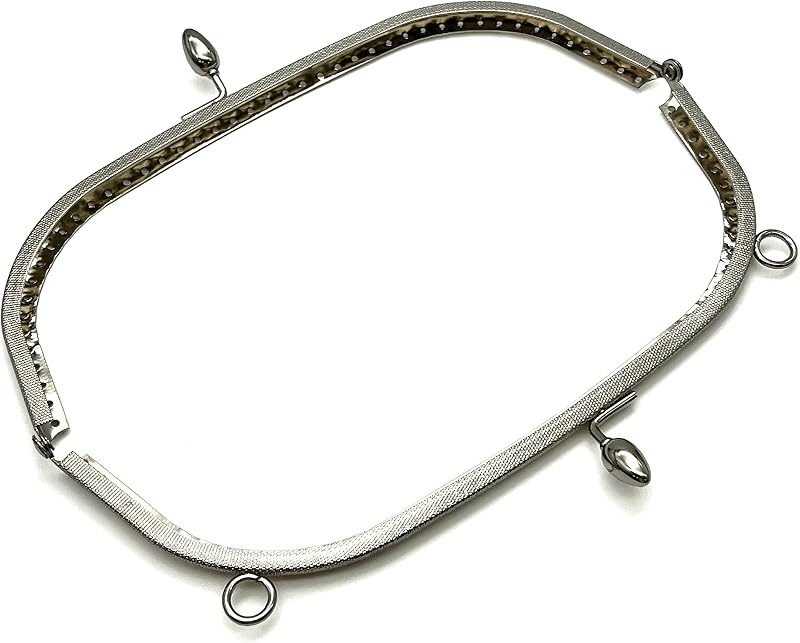 Arch Sew-In Kiss-Lock Purse Frame, 8" x 3" (20.5 x 7.5 cm)
