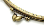 Arch Sew-In Kiss-Lock Purse Frame, 6 1/2" x 3" (16.5 x 7.5 cm)