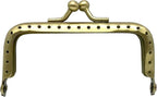 Rectangle Sew-In Kiss-Lock Purse Frame, 3" x 1 5/8" (7.5 x 4 cm)