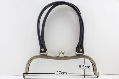 Rectangle Sew-In Kiss-Lock Purse Frame, 10 3/4" (27 cm)