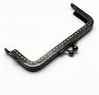 Rectangle Sew-In Kiss-Lock Purse Frame, 5" x 2 1/4" (12.5 x 5.5 cm)