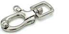 Swivel Snap Shackle Hook, Square Eye (5/8")