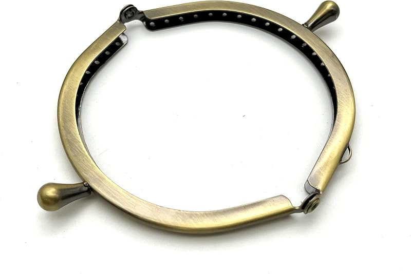 Half-Round Sew-In Kiss-Lock Purse Frame