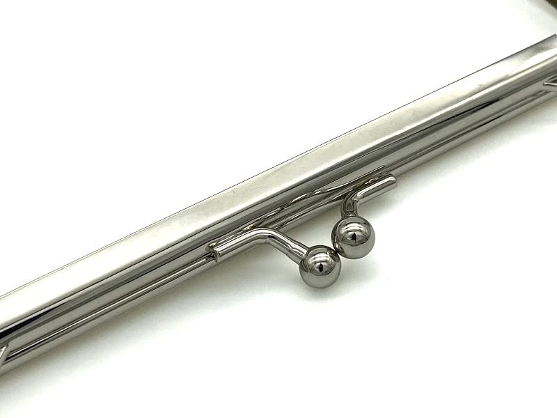Rectangle Glue-In Kiss-Lock Purse Frame, 5 1/2" x 2 3/8" (14 x 6 cm)