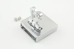 Rectangle Twist Turn Lock Clasp Purse Closure Lock Zinc alloying for Purse Bag Wallet Clutch Making Nickel