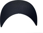 Flat PP Cap Brim Insert, Brim Blank for DIY Hat Making and Repair 10 Pieces