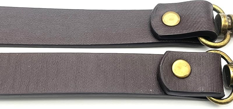 Faux PU Leather Handbag Purse Strap Handles with Clip and d Rings for Purse Bag Making Replacement