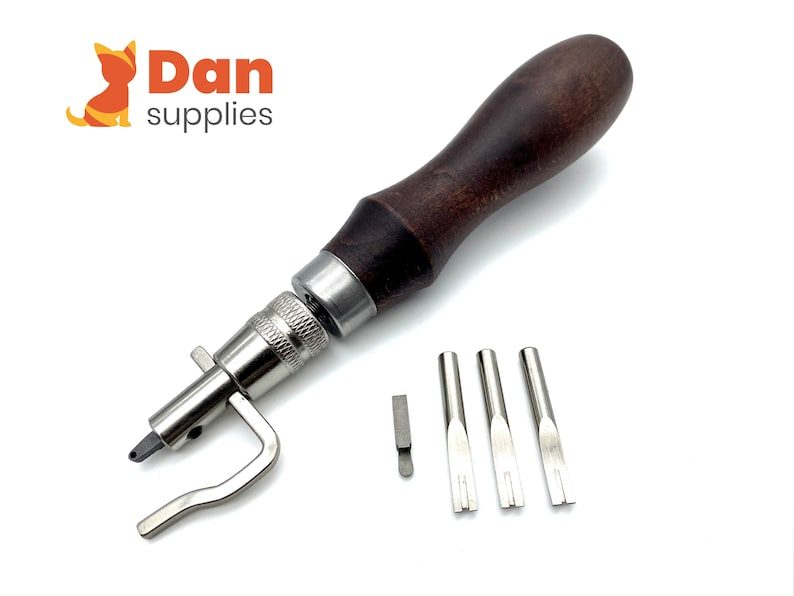 Multi-functional Leather Grooving Edge Beveler