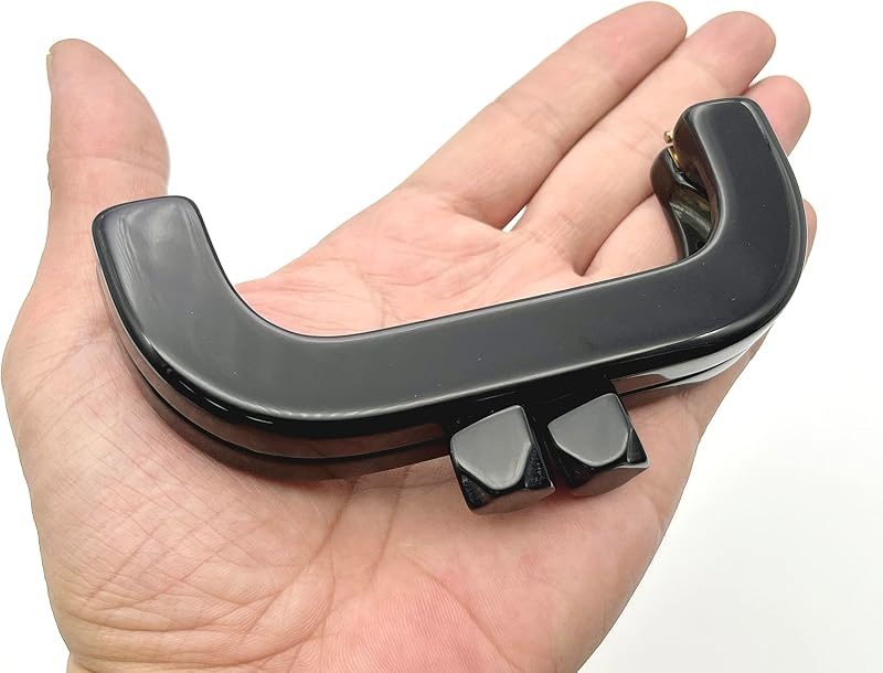 Rectangle Acrylic Kiss-Lock Purse Frame, 4 1/2" x 1 3/4" (11.5 x 4.5 cm)