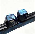 Rectangle Acrylic Purse Frame, 10" x 4" (25 x 10 cm) - Faceted Bead Clasp