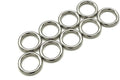 Round O Ring / zinc alloying for Buckle Straps Bags Belt Purse Hardware Making,Bag Replacement
