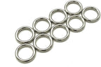 Round O Ring / zinc alloying for Buckle Straps Bags Belt Purse Hardware Making,Bag Replacement