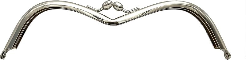 M-Shape Glue-In Kiss-Lock Purse Frame, 7" x 2" (18 x 5 cm)