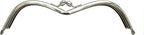 M-Shape Glue-In Kiss-Lock Purse Frame, 7" x 2" (18 x 5 cm)
