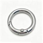 Spring Gate O Ring / zinc alloying Round Snap Clip Trigger Make for Key Handbag Purse Shoulder Strap