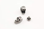 Skull Head Studs Rivets Zinc alloying Double Cup Decorative for Punk Leather Purse Bag Clothing Shoes