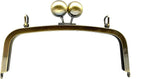 Rectangle Glue-In Kiss-Lock Purse Frame, 7 1/2" x 3 5/32" (19 x 8 cm)