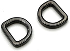 Zinc alloying D Shape Rings Semi-Circular D ring buckles / for webbing straps bags purse belt Dog Collars hardware…