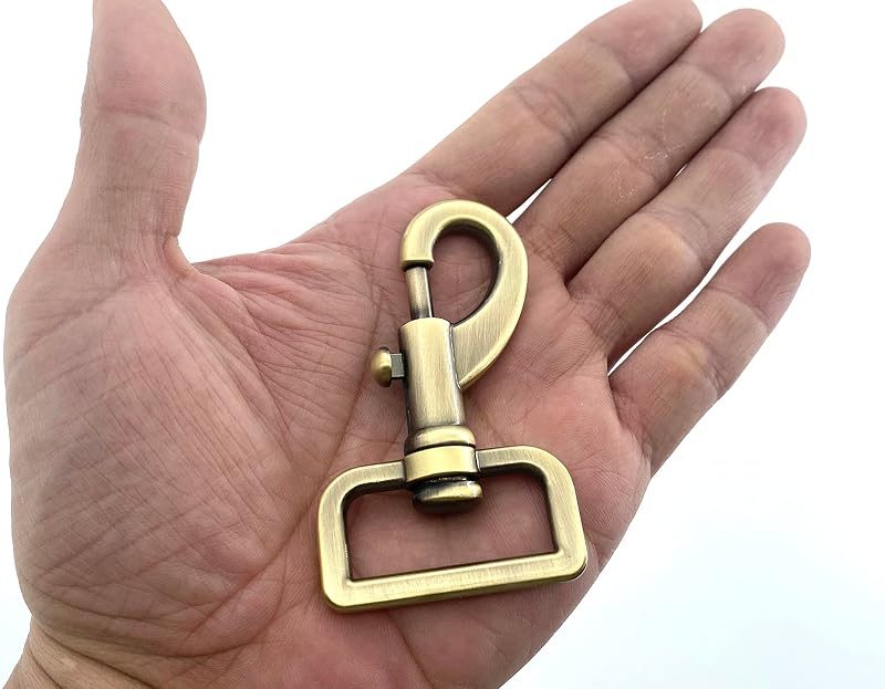 Long Bolt Snap Hook, Rectangle Eye