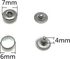 Tiny Size snap Fastener Solid Brass